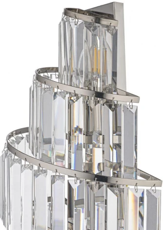 Бра хрустальное Dio D`arte Esperia Nickel Esperia E 2.25.100 N (220V)