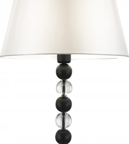 Торшер ST Luce SL2003 SL2003.405.01 черный/белый E27 1*40W (220V, выключатель)