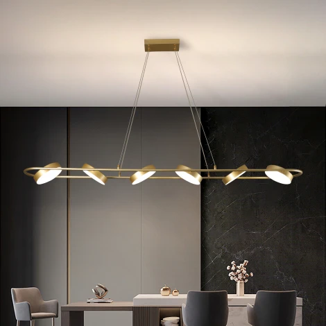 Подвесной светильник F-Promo Abris 4677-6P (LED, 220V, пульт управления, на проводе)