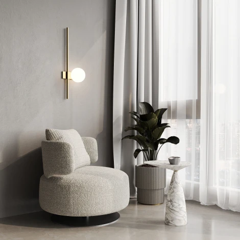 Настенный светильник Eurosvet Frost 503052 латунь