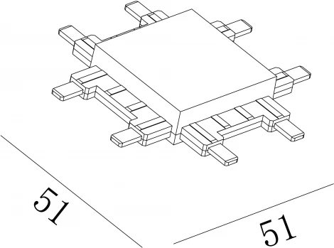 Коннектор SWG SLIM CN-SLIM-WH-X (48V)
