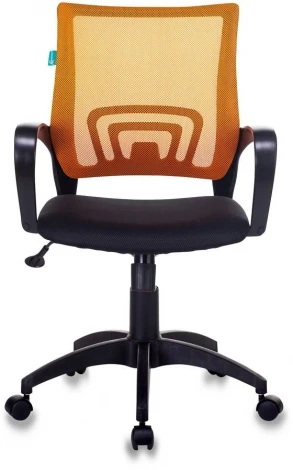 Кресло Бюрократ CH-695N/OR/TW-11 спинка сетка оранжевый TW-38-3 сиденье черный TW-11 УТ000003018