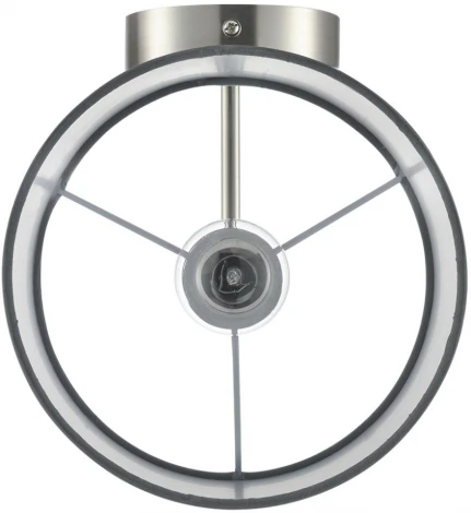 Бра Lumion Latti 8262/1W металл/текстиль, никель/серый E14 1*40W 220V