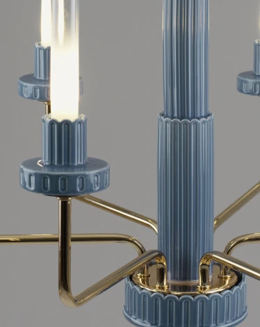 Потолочная люстра на штанге Moderli Atelieri V11692-PL