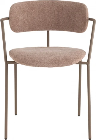 Стул Дженни букле бежевый каркас бежево-серый матовый Stool Group (арт.УТ000039183)