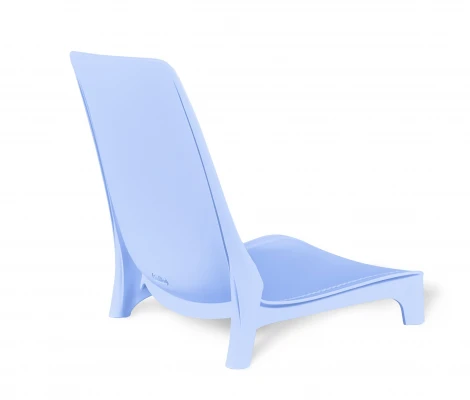 Стул Sheffilton SHT-ST75/S424 голубой/белый муар 5902293843