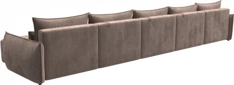 Диван п-образный Лига-051 НПБ МегаЛонг Лига Диванов (Велюр) арт.128678