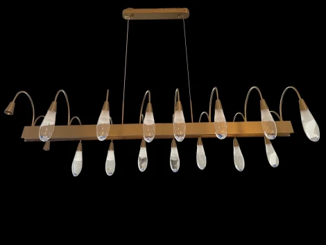 Подвесная люстра Alfa Light F4224-08 (LED, 220V, на проводе)