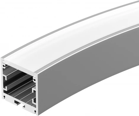 Профиль SL-ARC-3535-D800-A45 SILVER (320мм, дуга 1 из 8) (Алюминий) 027639 Arlight