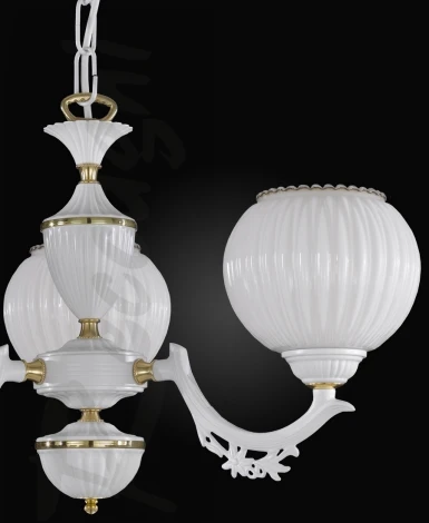 Подвесная люстра Reccagni Angelo L 9650/3 (220V, на цепи, шарики)