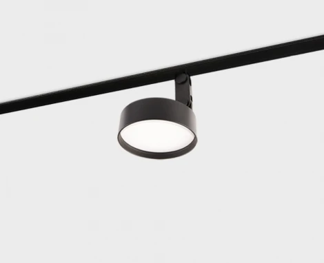 Трековый светильник магнитный 12W 48V Italline IT012-5028 black 3000K