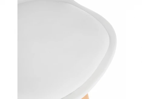 Деревянный стул Woodville Bonuss белый 11734