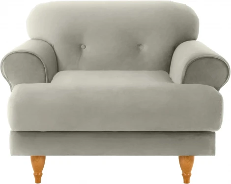 Кресло Italia ОГОГО (арт.339925), (Ткань/Белый)