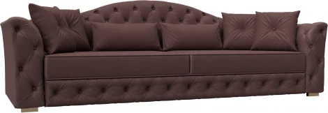 Диван прямой Артис Лига Диванов (Замша) арт.126379