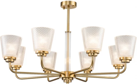 Потолочная люстра на штанге Escada NOBLE 685/8PL (220V)