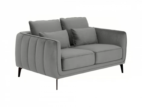 Диван Amsterdam двухместный ОГОГО 342686 (серый)