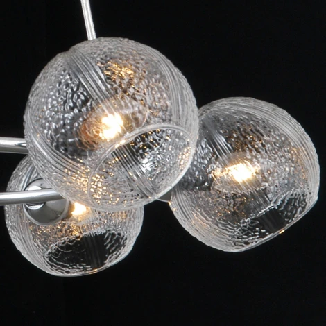 Подвесная люстра ILLUMICO IL0728-6PSQ-24 CR ARIES (220V, на тросе)