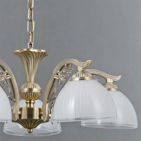 Подвесная люстра ILLUMICO IL0723-5PSQ-24 AB SPICA (220V, на цепи)