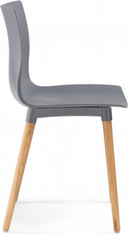 Пластиковый стул Кобе (Кобе серый) Woodville арт.589901