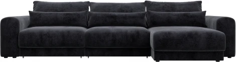 Диван угловой Лига-056 НПБ Лонг угол универсальный Лига Диванов (Велюр) арт.129167
