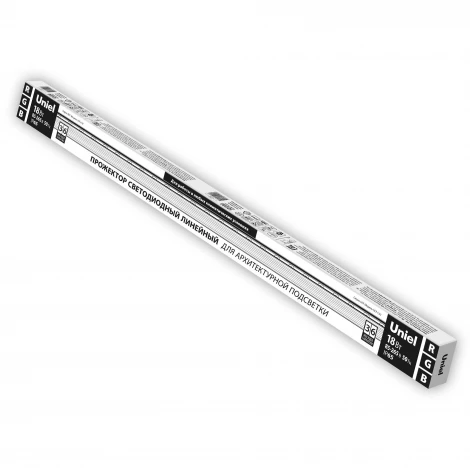 Архитектурная подсветка светодиодная линейная ULF-L52-18W/RGB/L100 220V IP65 Uniel SILVER