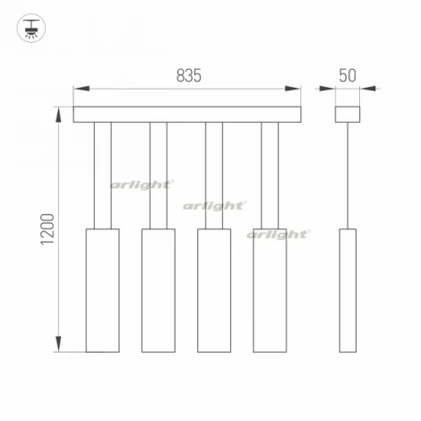 Подвесной светильник Arlight LEGACY 028831