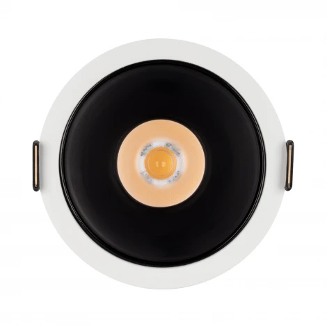 Светильник встраиваемый LED MS-ATLAS-BUILT-R90-25W Warm3000 (WH-BK, 30 deg, 230V) (Arlight, IP20 Металл) 035457