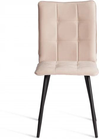 Стул обеденный Bari Tetchair (Флок/Бежевый,Черный) арт.24800