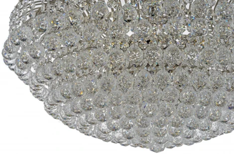 Потолочная люстра на штанге Arti Lampadari Empoli E 1.2.80.100 N (220V, хрусталь, круглые)