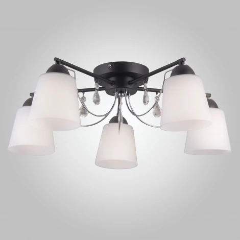 Потолочная люстра Eurosvet Campana 70094/5 черный