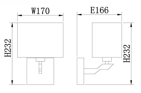 Бра Vele Luce Ultimo VL1523W01