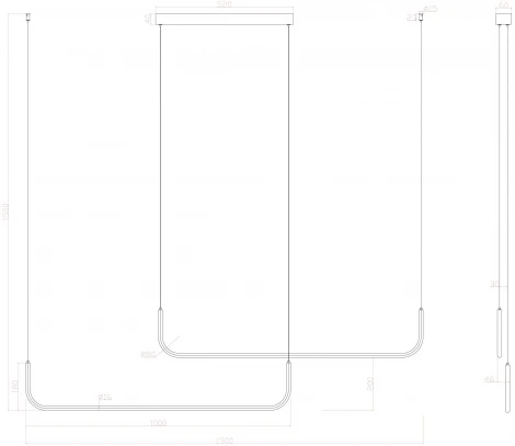 Подвесной светильник Arte Lamp Dubhe A2917SP-33BK