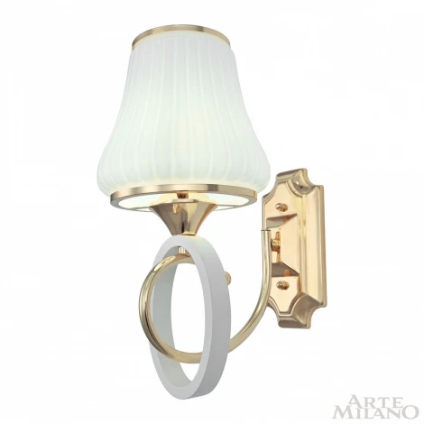 Бра Arte Milano Florentia-2387 302387/1W Wh/Gd (220V)