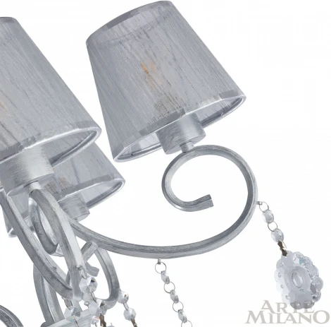 Потолочная люстра Arte Milano Amalfi-7146 337146/8 WT+SL (220V, подвески)