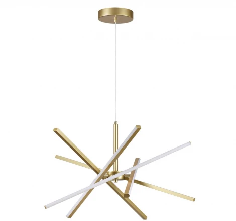 Подвесной светильник светодиодный Lumion Parker 6564/60L LEDIO золотой//металл/ LED 4000K 60W 220V (на проводе)