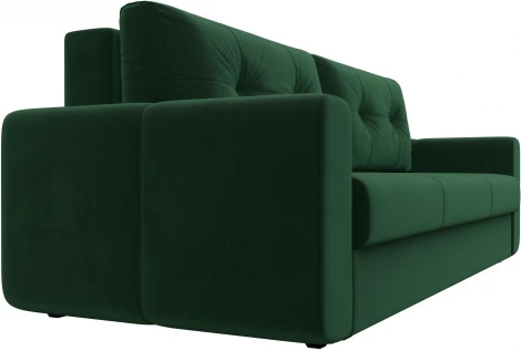 Диван прямой Лига-031 (Зеленый/Велюр) Лига Диванов арт.121256