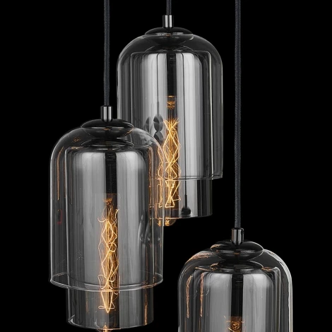 Подвесной светильник 33 ИДЕИ PND105.03.16DC3.003.DC-M16GT (220V, на проводе, круглые)