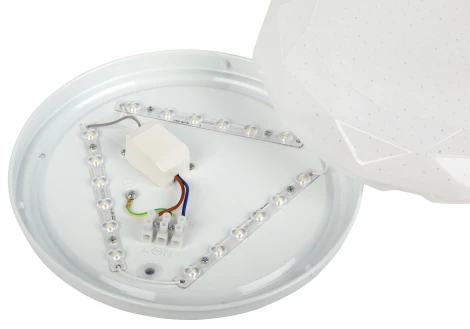 Потолочный светильник светодиодный ЭРА SPB-6 Slim Sparkle 24W-4K