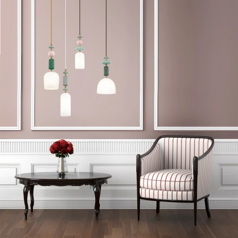 Подвесной светильник Odeon Light Candy 4861/1C (220V, на проводе, круглые)