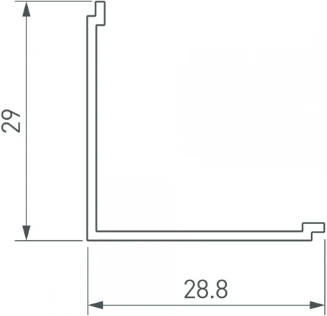 Экран SL-KANT-H30-3000 SQUARE OPAL (Arlight, Пластик) 046184