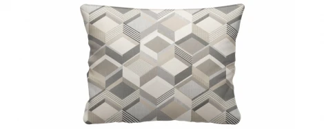 Декоративная подушка вариант №1 серая D1 Портленд AAA4125012