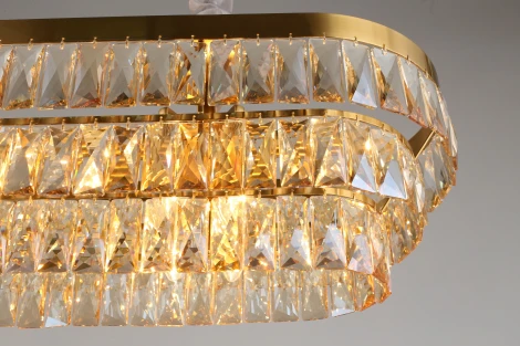 Подвесная люстра Francheska APL.837.03.12 Aployt (220V, хрусталь, на цепи)