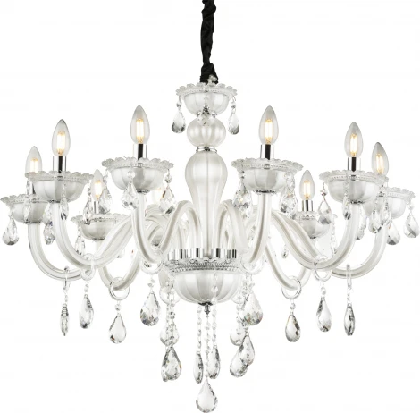 Подвесная люстра Globo Teejay 64118-10 (220V, на цепи, подсвечник, свеча)