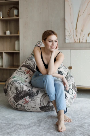 Кресло мешок Dreambag Груша Челси (XL, Классический) 5006621