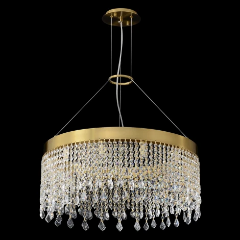 Подвесная люстра хрусталь Crystal Lux AQUA SP12