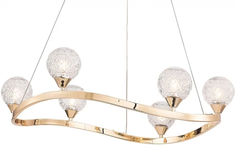 Подвесной светильник Newport 3800 3806/S gold new