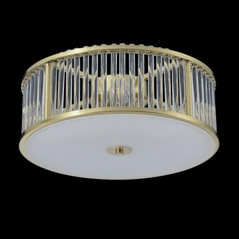 Потолочный светильник круглый Crystal Lux Avenue AVENUE PL4 BRASS