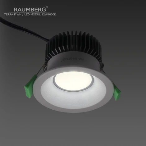 Встраиваемый светильник Raumberg Terra F TerraF\Wh\12W4000K White Led 12w 4000K