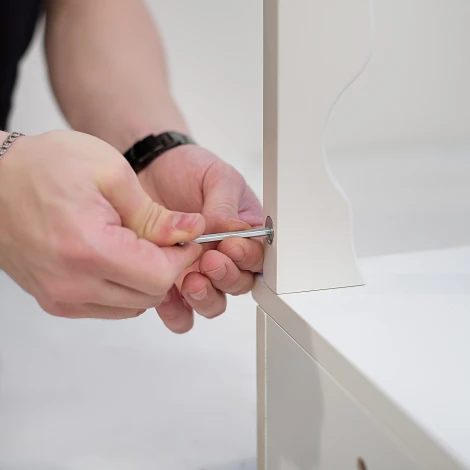 Консоль Берже 20 белый ясень от фабрики Mebelik