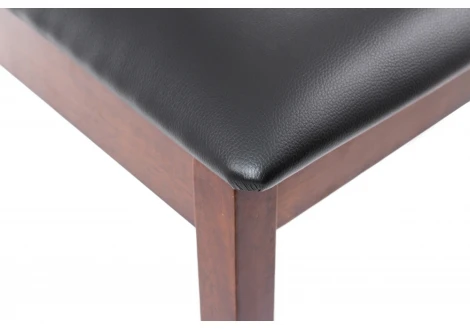 Обеденный стул Woodville Reno черный 11002